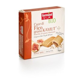 Germinal Bio Cuor di Fico Kamut - 10 confezioni da 6 barrette - 2000 gr