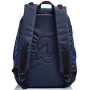Zaino Reversibile Invicta , Twist Eco-Material, Blu, 2 in 1 in Fantasia e Tinta Unita, Scuola & Tempo Libero