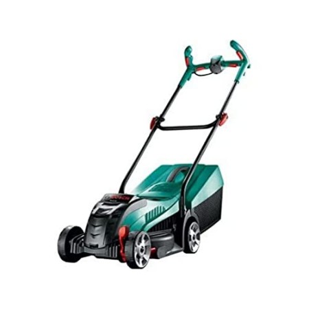 Bosch Rotak 32 LI Rasaerba a Batteria, Batteria, Sistema di 36 Volt, Larghezza e Altezza di Taglio 32 cm/3 - 6 cm