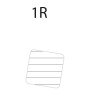 Pigna Animal 02302831R, Quaderno formato A4, Rigatura 1R, righe per medie e superiori, Carta 80g/mq, Pacco da 10 Pezzi