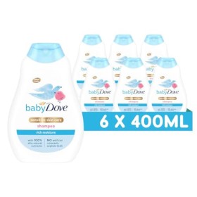 Dove - Shampoo per bambini, 2400 ml, confezione da 6 (6 x 400 ml)