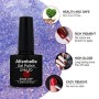 Allenbelle Smalto Semipermanente Smalti Semipermanenti Per Unghie Nail Polish UV LED Gel Unghie(Kit di 6 pcs 7.3ML/pc) 002