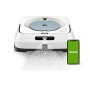 iRobot Braava Jet m6 (6134) Robot lavapavimenti WiFi, lavaggio acqua e secco, controllabile con app + Echo Dot (3ª generazione)