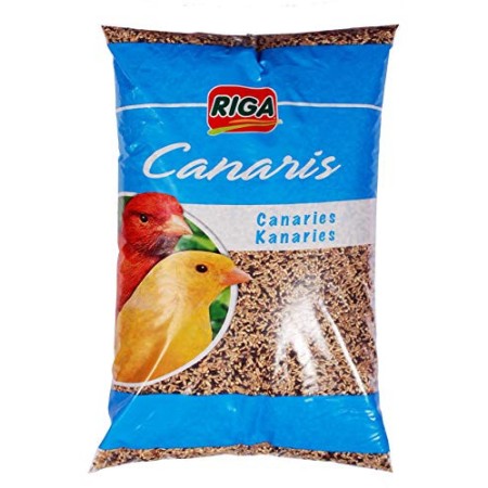 Riga Miscela per Uccelli Canarini Confezione da 4  Kg