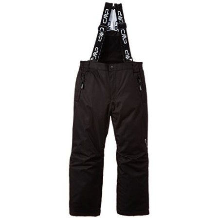 CMP Feel Warm Flat 5.000 3W15994, Salopette da Sci Bambino, Nero, 152