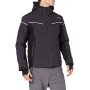 CMP Giacca Stretch da Sci con Cappuccio Staccabile, Uomo, Antracite, 50
