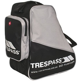 Trespass - Stormfront, Borsa per Scarponi da Sci, Taglia Unica, Colore: Nero