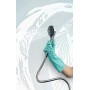 Spontex 12452017 Mani Preziose Guanti Casalinghi con Estratti di tè Bianco-1 Paio, Nitrile, Verde Acqua, Taglia M
