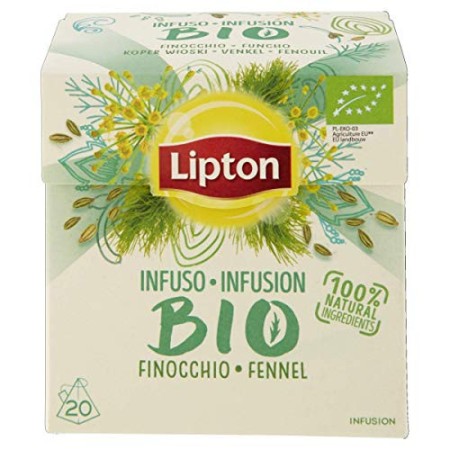 Lipton Infuso Bio Finocchio, 20 Filtri (40 gr)