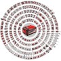 Einhell 3410370 Forbici e sfoltirami a Batteria, 18 V, Rosso