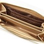 Love Moschino PU, Portafogli donna, Avorio, Normale