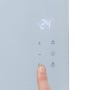 Princess Termoconvettore Vetro Smart 341501 - Controllo con App - 1500 W – Bianco