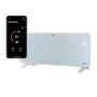 Princess Termoconvettore Vetro Smart 341501 - Controllo con App - 1500 W – Bianco