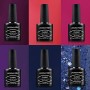 Lagunamoon Smalto in Gel UV LED, 6pcs Smalto Semipermanente per Unghie Set per Manicure - Berry naughty