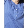 LOVABLE Cotton Interlock Camicia da Notte, Avio Stampato, L Donna