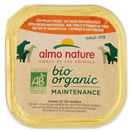 almo nature Pollo e Patate Cane Bio Daily, 9 x 300 g