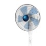Rowenta VU5840 Turbo Silence Extreme+, Ventilatore a Piantana, Flusso fino a 80 m3/min, 4 Velocità Regolabili, 120° di Diffusi