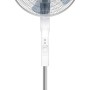 Rowenta VU5840 Turbo Silence Extreme+, Ventilatore a Piantana, Flusso fino a 80 m3/min, 4 Velocità Regolabili, 120° di Diffusi