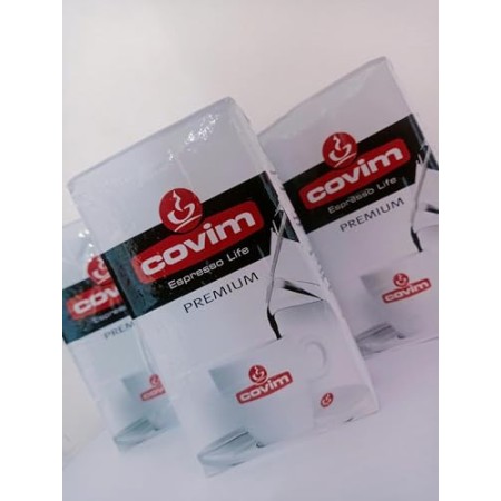 Covim Caffè, Macinato Premium, macinato per Moka - pacchetto sottovuoto da 250 g