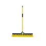 Spear & Jackson Bulldozer scopa doppia scopa industriale resistente per interni ed esterni, con manico in metallo leggero e clip