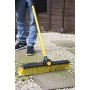 Spear & Jackson Bulldozer scopa doppia scopa industriale resistente per interni ed esterni, con manico in metallo leggero e clip