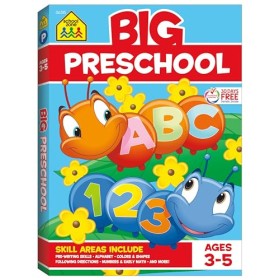 Big Preschool Workbook: Ages 3-5