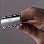 King C. Gillette Set da Barba Uomo, Rasoio di Sicurezza Uomo + 15 Lamette Di Ricambio in Acciaio Inossidabile e Rivestite in Pla