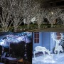 Qedertek Luci Albero di Natale, Catena Luminosa 20M 200 LED, Luci di Natale Esterno ed Interno, Cavo verde scuro, Luci Bianco Ad