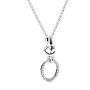 Pandora Donna argento Collana con ciondolo 398078CZ-60