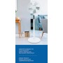 Ardes AR5D42PRW SILVERADO 42PRW Ventilatore a Piantana 5 Pale 40 cm Silver 3 Livelli di Velocità con Telecomando e Timer Comand