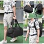 NEWHEY Borsone Palestra Borsa Sportiva con Scomparto per Scarpe Borsa da Viaggio Duffel Bag Uomo Tote Grande Impermeable 40L