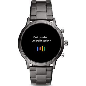 Fossil Orologio Digitale Uomo con Cinturino in Acciaio Inossidabile FTW4024