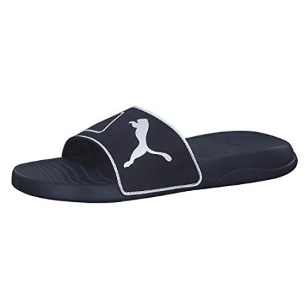 PUMA Popcat 20 TS, Scarpe da Spiaggia e Piscina Unisex-Adulto, Blu (Peacoat White), 43 EU