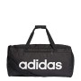adidas Lin Core Duf M Borsone, 55 cm, Nero (Black/Black/White)
