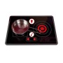 Janod- Maxi Legno Lagoon Cucina Giocattolo con Frigo, Forno e Microonde, Gioco di Emulazione e Abilità, 15 Accessori Inclusi, A