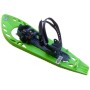 MORPHO - Racchette da Neve da Adulto Trimoette Light con Cinturini Caviglia Stile Snowboard, Senza Imbottitura
