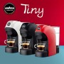 Lavazza A Modo Mio, Macchina Caffé Espresso Tiny Con 64 Capsule Qualità Rossa Incluse, Macchinetta A Capsule Per Un Caffè A C