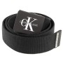 Calvin Klein J 4cm Adj.Monogram Canvas Belt Cintura, Nero (Black 001), 9 (Taglia Produttore: 105) Uomo