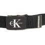 Calvin Klein J 4cm Adj.Monogram Canvas Belt Cintura, Nero (Black 001), 9 (Taglia Produttore: 105) Uomo