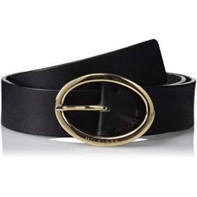 Tommy Hilfiger Oval Buckle Belt 3.5 Cintura, Nero (Black), X-Small (Taglia Produttore: 75) Donna