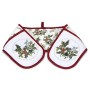 Portmeirion Home & Gifts - Guanto doppio da forno, in tessuto, multicolore, 88 x 18 x 88 cm