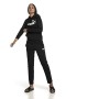 PUMA Ess Logo Hoody FL, Felpa Donna, Nero (Cotton Black), S