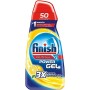 Finish Powergel, Gel Detersivo per Lavastoviglie Liquido, Multiazione, Limone Sgrassante, 250 Lavaggi, 5 Confezioni da 50 Lavagg