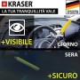 Warrior WA839Y Antifurto Bloccasterzo Alta Sicurezza Blocca Volante 3 Chiavi, Universale Auto SUV Furgone Camper, Martello Emerg