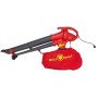 Wolf-Garten 41BB0BE7650 LBV Soffiatore/Aspiratore Elettrico, 2600 W, Rosso/gialo, 48.5x33x59 cm