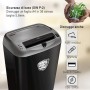 Fellowes Distruggidocumenti Powershred 70S, a Strisce, Nero/Silver