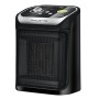 Rowenta SO9265F0 Mini Excel Eco Safe Termoventilatore Ceramico, 1000/1800 W, 49 Decibel, plastica, per ambienti di 15-20m², Ner