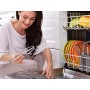 Beper BP.304 Sbattitore Elettrico e Mescolatore, 150 W, ABS, Acciaio Cromato, Bianco Tortora
