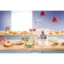 Moulinex HF802AA1 Cuisine Companion Robot da Cucina Multifunzione con 6 Programmi Automatici, 1550 watt, Bianco/Argento