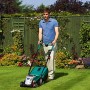 Bosch Rotak 32 LI Rasaerba a Batteria, Batteria, Sistema di 36 Volt, Larghezza e Altezza di Taglio 32 cm/3 - 6 cm